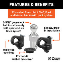 Load image into Gallery viewer, Curt GM Puck System Kit 38K