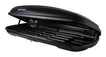 गैलरी व्यूवर में इमेज लोड करें, Rhino-Rack Masterfit 530L Cargo Roof Box w/ 3 Load Securing Straps - Black