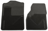 Husky Liners 1994-2001 Dodge Ram 1500/2500/3500/80-96 Ford Bronco Heavy Duty Black Front Floor Mats