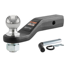 Carica l&#39;immagine nel visualizzatore di Gallery, Curt Loaded Forged Ball Mount w/2-5/16in Ball (2in Shank 15000lbs 2in Drop)