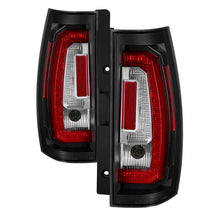 Carica l&#39;immagine nel visualizzatore di Gallery, Spyder Chevy Suburban/Tahoe 07-14 V2 - Light Bar LED Tail Lights - Black ALT-YD-CSUB07V2-LED-BK
