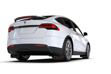 Cargar imagen en el visor de la galería, Rally Armor 2022 Tesla Model X/X Plaid Black UR Mud Flap - Metallic Black Logo
