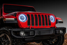 Charger l'image dans la galerie, Oracle Jeep Wrangler JL/Gladiator JT LED Surface Mount Headlight Halo Kit - White