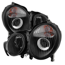 गैलरी व्यूवर में इमेज लोड करें, Xtune Mercedes Benz W210 E-Class 00-02 Projector Headlights Black PRO-CL-MW21099-BK