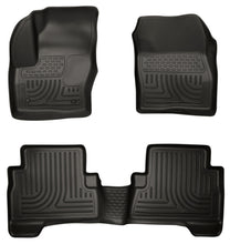 Carica l'immagine nel visualizzatore di Gallery, Husky Liners 2013 Ford Escape WeatherBeater Combo Black Floor Liners