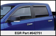Charger l'image dans la galerie, EGR 09+ Dodge F/S Pickup Crew Cab Tape-On Window Visors - Set of 4 (642751)
