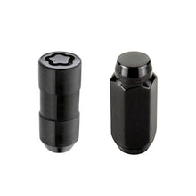 Laden Sie das Bild in den Galerie-Viewer, McGard 6 Lug Hex Install Kit w/Locks (Cone Seat Nut) M14X1.5 / 13/16 Hex / 1.945in. Length - Black