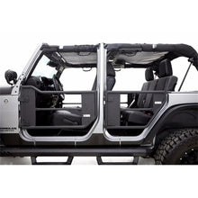 Cargar imagen en el visor de la galería, Rampage 2007-2018 Jeep Wrangler(JK) 2-Door Tube Doors With Netting - Black