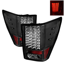 Laden Sie das Bild in den Galerie-Viewer, Spyder Jeep Grand Cherokee 07-10 LED Tail Lights Black ALT-YD-JGC07-LED-BK