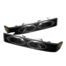 Carica l&#39;immagine nel visualizzatore di Gallery, Xtune Chevy S10 / Blazer 98-00 Amber Reflector Bumper Lights Black CBL-CS1098-YD-BK-AM