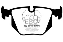 Laden Sie das Bild in den Galerie-Viewer, EBC 01-07 BMW M3 3.2 (E46) Bluestuff Rear Brake Pads