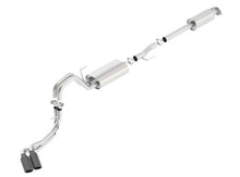 Carica l&#39;immagine nel visualizzatore di Gallery, Borla 15-17 Ford F-150 2.7/3.5L V6 / 5.0 V8 2/4WD Black Chrome Angle-Cut Side Exit Catback Exhaust