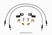गैलरी व्यूवर में इमेज लोड करें, Wilwood Flexline Kit 30 inch -3 3/8-24 IF 1/8 NPT 90 Degree