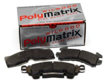 गैलरी व्यूवर में इमेज लोड करें, Wilwood PolyMatrix Pad Set - D154 E GM Metric