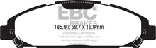 Carica l&#39;immagine nel visualizzatore di Gallery, EBC 15+ Ford Mustang 2.3 Turbo Yellowstuff Front Brake Pads