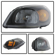 Carica l&#39;immagine nel visualizzatore di Gallery, Xtune Chevy Cobalt 05-10 Crystal Headlights Black HD-JH-CCOB05-AM-BK