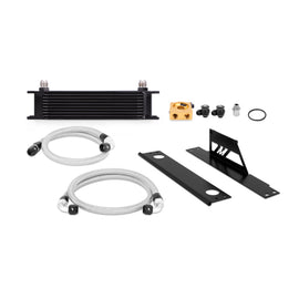 Mishimoto 02-05 Subaru WRX/STi Thermostatic Oil Cooler Kit - Black - 2to4wheels