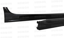 गैलरी व्यूवर में इमेज लोड करें, Seibon 08-09 Mitsubishi Evo X OEM-style Carbon Fiber Side Skirts