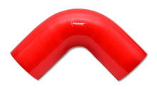 Cargar imagen en el visor de la galería, Vibrant 4 Ply Reinforced Silicone Elbow Connector - 4in I.D. - 90 deg. Elbow (RED)