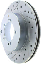 Carica l&#39;immagine nel visualizzatore di Gallery, StopTech Select Sport Drilled &amp; Slotted Rotor - Front Left