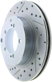 StopTech Select Sport Drilled & Slotted Rotor - Front Left