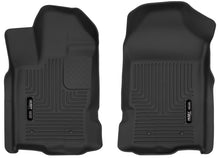 Carica l'immagine nel visualizzatore di Gallery, Husky Liners 2019+ Ford Ranger Black Front Floor Liners