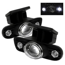 Cargar imagen en el visor de la galería, Spyder GMC Sierra 1500/2500 99-02 LED Projector Fog Lights w/Switch Clear FL-P-GS99-HL