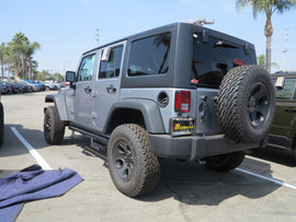 RBP RX-7 Step Bars 07-17 Jeep Wrangler JK (4-Door) - Black
