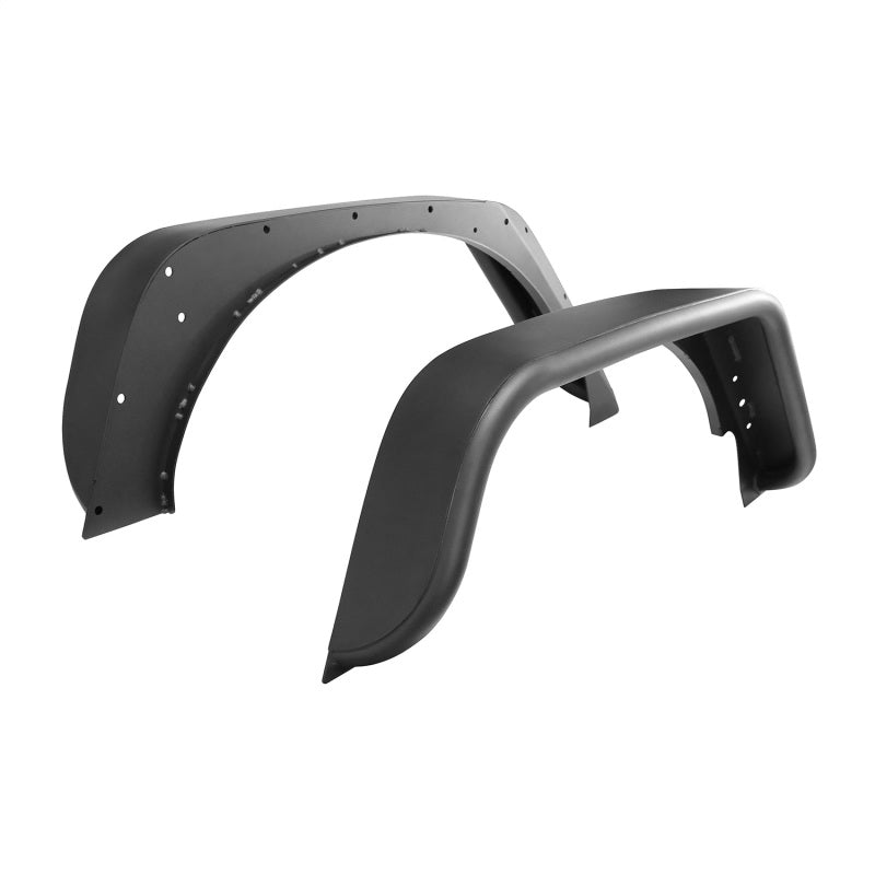 Westin/Snyper 18-20 Jeep Wrangler Tube Fenders - Rear - Textured Black - 2to4wheels
