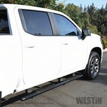 गैलरी व्यूवर में इमेज लोड करें, Westin 2019 Chevrolet Silverado/Sierra 1500 Crew Cab Non LD PRO TRAXX 4 Oval Nerf Step Bars - Black