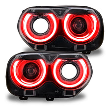 Carica l'immagine nel visualizzatore di Gallery, Oracle 15-21 Dodge Challenger RGB+W Headlight DRL Upgrade Kit - ColorSHIFT+W