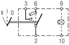 गैलरी व्यूवर में इमेज लोड करें, Hella Switch On/On/Off W Location Light