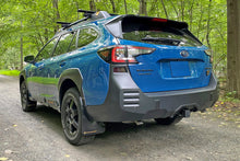 Carica l'immagine nel visualizzatore di Gallery, Rally Armor 2022 Subaru Outback Wilderness Black Mud Flap Blue Logo