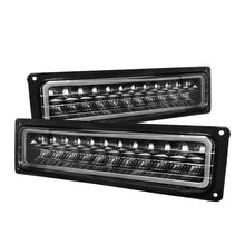 Carica l&#39;immagine nel visualizzatore di Gallery, Xtune Chevy C10 88-98 LED Bumper Lights Black CPL-CCK94-LED-BK