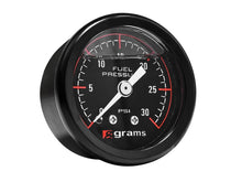 गैलरी व्यूवर में इमेज लोड करें, Grams Performance 0-30 PSI Fuel Pressure Gauge
