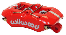 गैलरी व्यूवर में इमेज लोड करें, Wilwood Caliper-Forged Dynapro 4 5.25in Mount-Red-Universal 1.38/1.38in Pistons .81in Disc