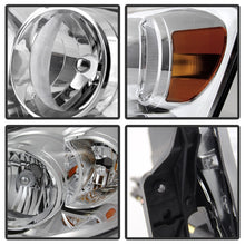 गैलरी व्यूवर में इमेज लोड करें, Xtune Dodge Ram 1500 06-08 / Ram 2500/3500 06-09 Amber Crystal Headlights Chrome HD-JH-DR06-AM-C