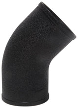 Cargar imagen en el visor de la galería, Spectre Universal Intake Elbow Tube (ABS) 3in. OD / 45 Degree - Black Textured Powdercoat