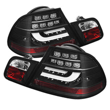Laden Sie das Bild in den Galerie-Viewer, Spyder BMW E46 3-Series 04-06 2Dr Light Bar Style LED Tail Lights Black ALT-YD-BE4604-LBLED-BK