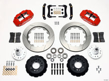 Carica l&#39;immagine nel visualizzatore di Gallery, Wilwood Narrow Superlite 6R Front Hub Kit 14.00in Red 70-78 Camaro