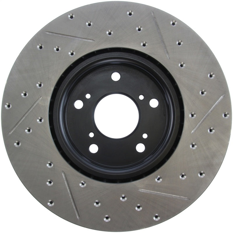 StopTech 04-08 Accura TL (Brembo Caliber) SportStop Slotted & Drilled Right Front Rotor