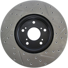 Cargar imagen en el visor de la galería, StopTech 04-08 Accura TL (Brembo Caliber) SportStop Slotted &amp; Drilled Right Front Rotor