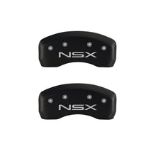 गैलरी व्यूवर में इमेज लोड करें, MGP 4 Caliper Covers Engraved Front Acura Engraved Rear NSX Red finish silver ch