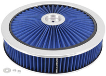 Cargar imagen en el visor de la galería, Spectre ExtraFlow HPR Air Cleaner Assembly 14in. x 3in. - Blue