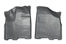 Laden Sie das Bild in den Galerie-Viewer, Husky Liners 13 Toyota Sienna WeatherBeater Gray Front Floor Liners