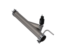 QTP 09-18 Ram 1500 3in 304SS Aggressor Cutout Mid Pipe