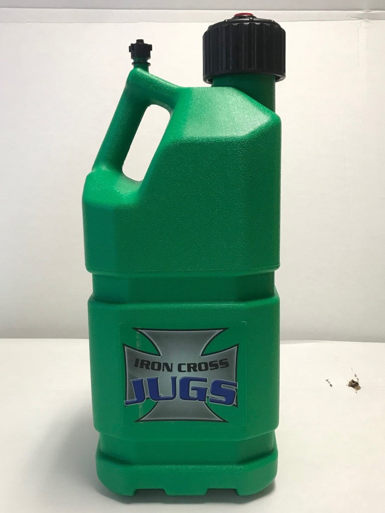 Iron Cross 5 Gallon Utility Jug - Green
