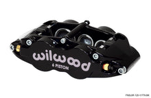 गैलरी व्यूवर में इमेज लोड करें, Wilwood Caliper-Narrow Superlite 6R-LH - Black 1.62/1.12/1.12in Pistons 1.25in Disc