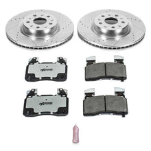 Carica l&#39;immagine nel visualizzatore di Gallery, Power Stop 16-18 Cadillac CT6 Front Z26 Street Warrior Brake Kit
