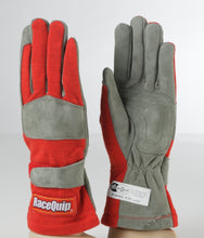 Charger l&#39;image dans la galerie, RaceQuip Red 1-Layer SFI-1 Glove - Medium